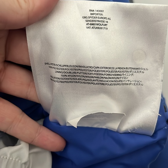 Spyder Ski Jacket - Picture 6 of 10